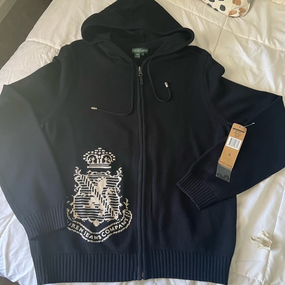 Ralph Lauren Sweaters - RARE Vintage Ralph Lauren hooded sweater